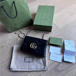 Gucci Marmont Wallet on Chain
